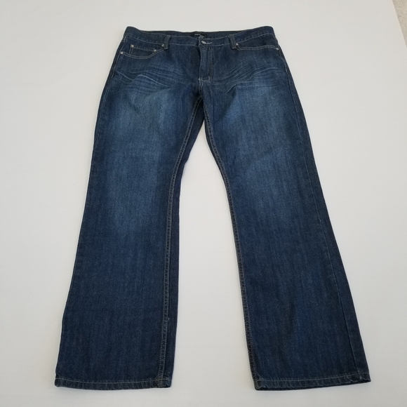 Alfani Bootcut Jeans Tag 38x32 Actual 37x31 - Picture 1 of 4